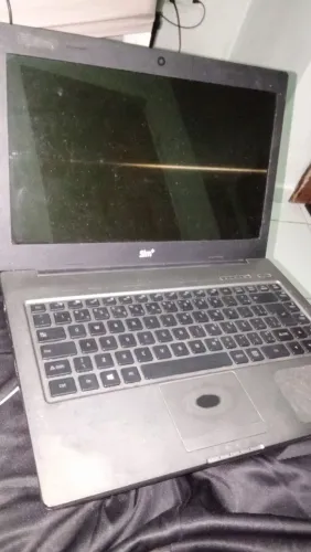 Notebook positivo com defeito