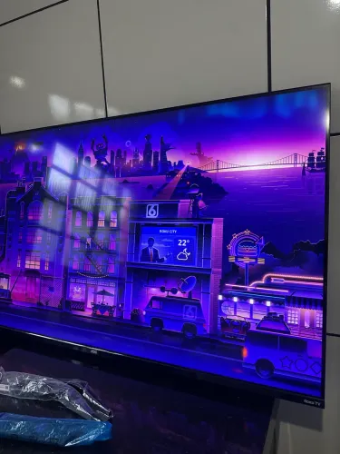SMARTV 55 caixa nota fiscal leia bem