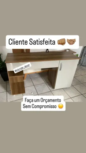 Escrivaninha Napole Nova na Caixa - Entrega e Monta na hora