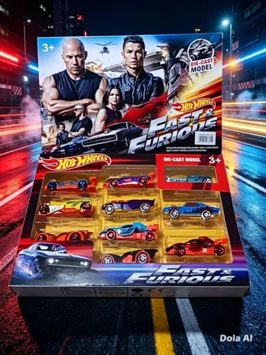 KIT Colecionavel Hotwheels e Relâmpago 