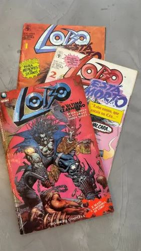 Lote Especial HQs Lobo - O Último Czarniano + Minissérie Lobo Está Morto
