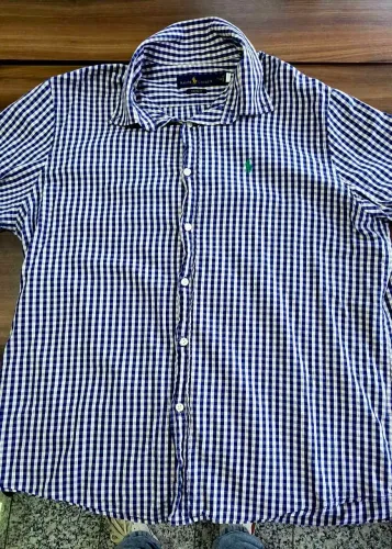 Camisa Polo Halph Lauren xadrez