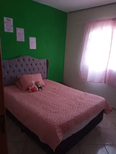 Cama de casal box com cabeceira