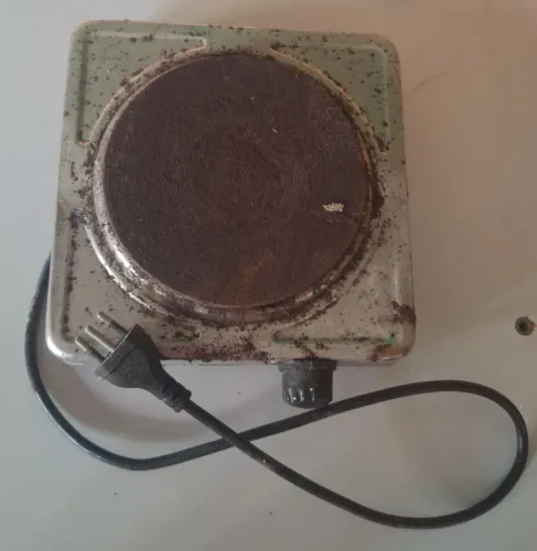 Fogão Elétrico, Antigo portátil.