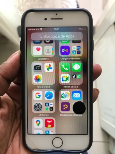 iPhone 7 - Tudo Funcionando Perfeitamente (Detalhe na Tela)