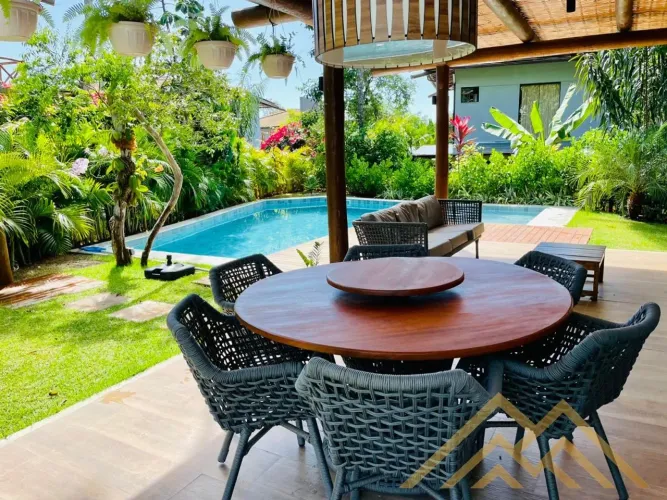 Casa de condomínio com 3 quartos, 270m², à venda em Mata de São João, Praia do forte