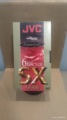 Fita VHS para Gravação Lacrada