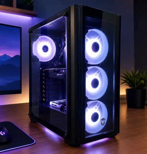 PC Gamer Intel I5 10400f 16GB RX550 4GB SSD 480GB