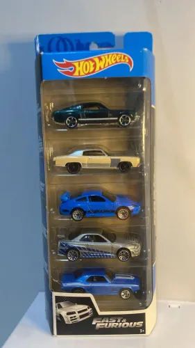 Five pack Hotwheels - Veloses & furiosos