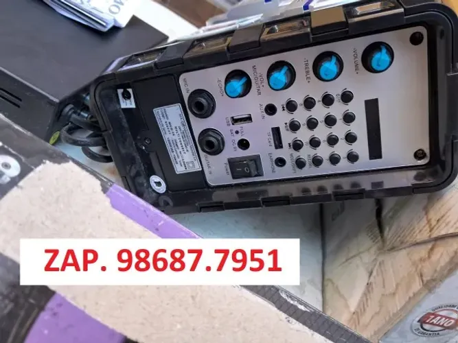 CAIXA DE SON + DVD $ 100,00 ZAP. 98687.7951