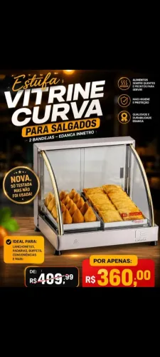 Estufa Aquecida 3 bandejas NOVA