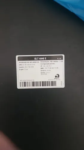 OLT E-PON 4840 Semi nova 