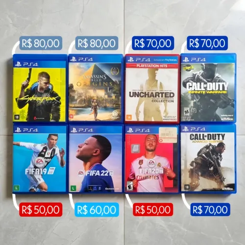 Jogos Ps4 Originais Promoção