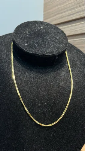 corrente ouro 18k 750 grumet  10,1 gramas 60 cm