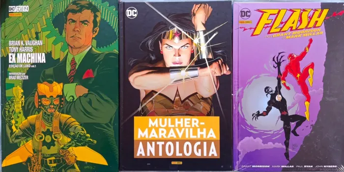 Ex Machina Mulher-Maravilha e Flash