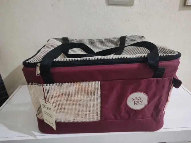 Bolsa para transporte Aéreo (Gol Linhas Aéreas)<br>Medidas 43 cm x 32 cm x 24 cm<br>R$100