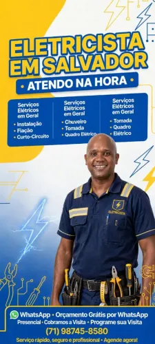 Serviços elétricos reparos em geral 