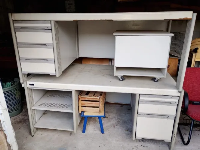 Mesa de escritório grande
