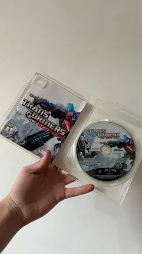 Transformes War For Cybertron Jogo Ps3 Raridade