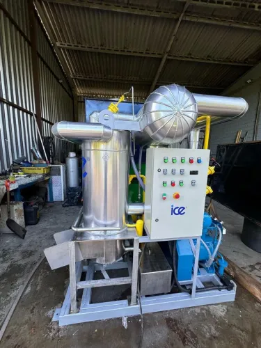 Máquina de gelo industrial 1,5T cubo