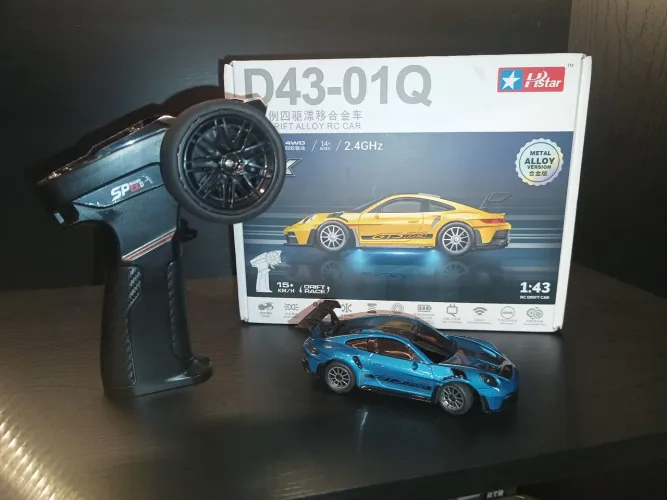 Carrinho de controle remoto D43