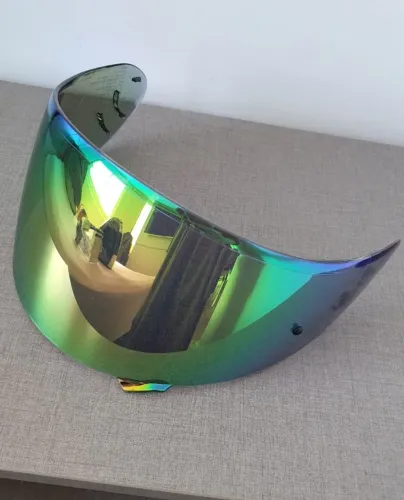 Viseira Shoei CW-1 Rainbow Espelhado com Pino de Pinlock
