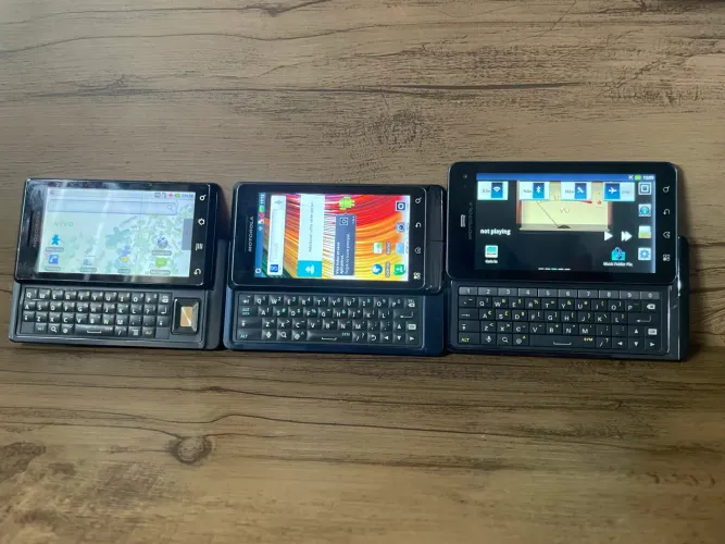 Todos os Motorola Milestone 1, 2 e 3