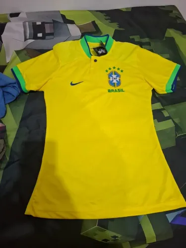 Camisa seleção brasileira oficial baby look G