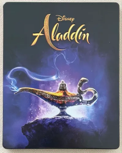 Blu-ray Disney Aladdin live action steelbook