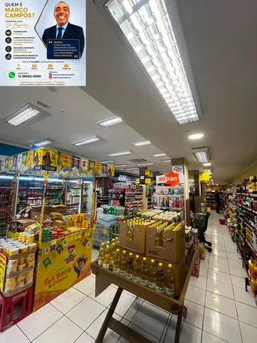 MERCADO CANAL 4 EM SANTOS LUCRO LIMPINHO NO BOLSO R$40MIL/MES MOV350MIL SINAL SÓ R$ 550MIL