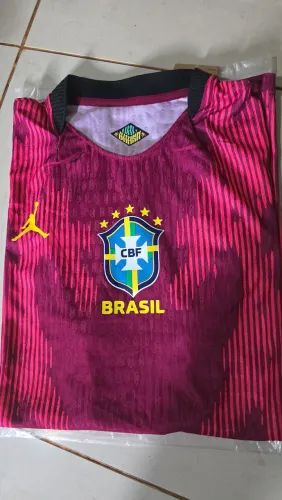 Camisa vermelha CBF || OFICIAL / JOGADOR / XL