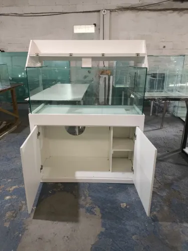 Aquário 120x50x50 cm - 300 Litros com duas opções móvel de mdf ou base 