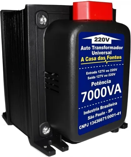 Autotransformador 7000 VA 110/220 para 220/110