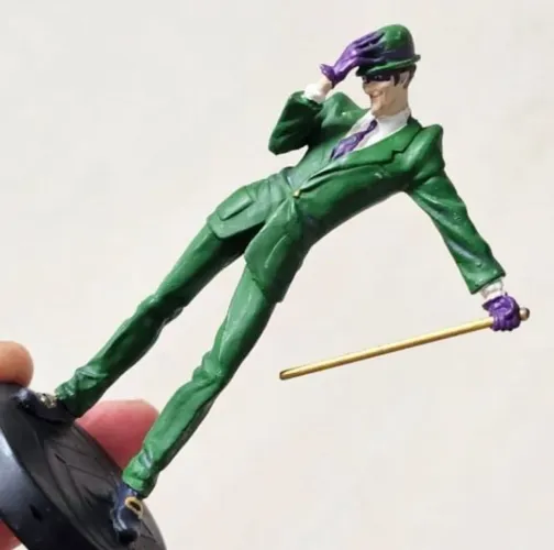 Miniatura Charada (Riddler) DC Super Hero collection da eaglemoss