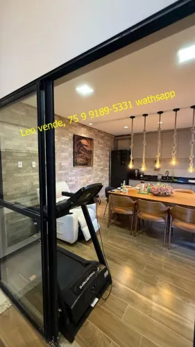 Leo vende casa Bairro Sim, 2|4 suíte, closet, goumert, mobiliada