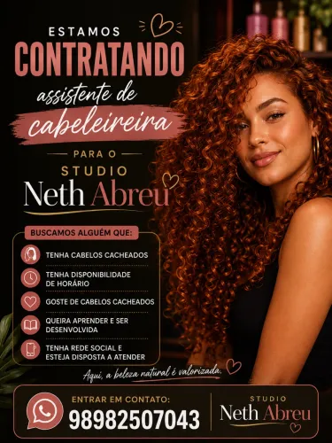 Procura-se assistente de cabeleireiro 