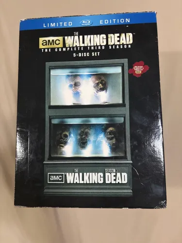 Bluray gift set walking dead - 3 temporada 