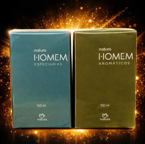 Colônia natura homem Aromáticos 100ml