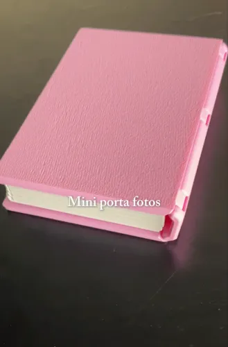 Mini porta fotos/ impresso em 3D