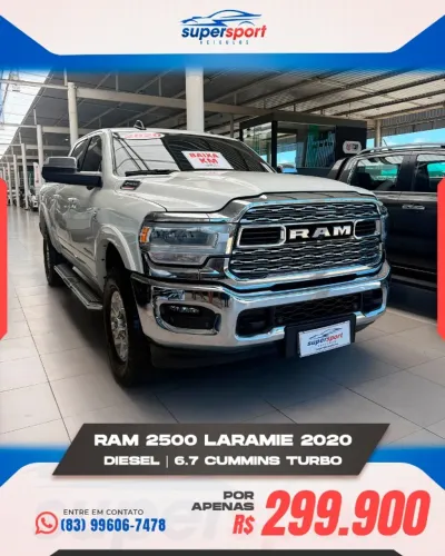 Ram 2500 Laramie 6.7 TDI CD 4X4 Diesel 2020