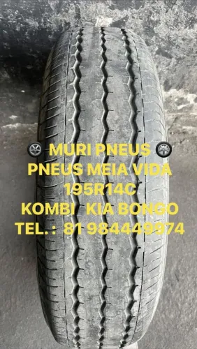 PNEUS 185R14C  PNEUS 195R14C  PNEU KOMBI  PNEUS KIA BONGO PNEUI USADOS MEIA VIDA SEMINOVOS