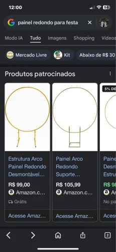 Arco decorativo 