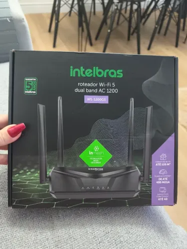 Roteador Intelbras novo e 5 anos de garantia 