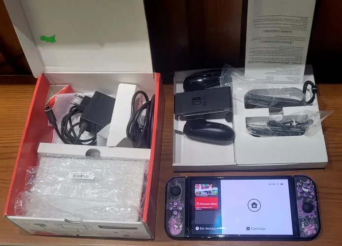 nintendo switch oled completo (conservadissimo)