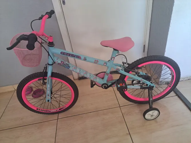 Bicicleta Colli Jully Aro 20 Aero 36 Raias Cor AZUL CHAMPANHE