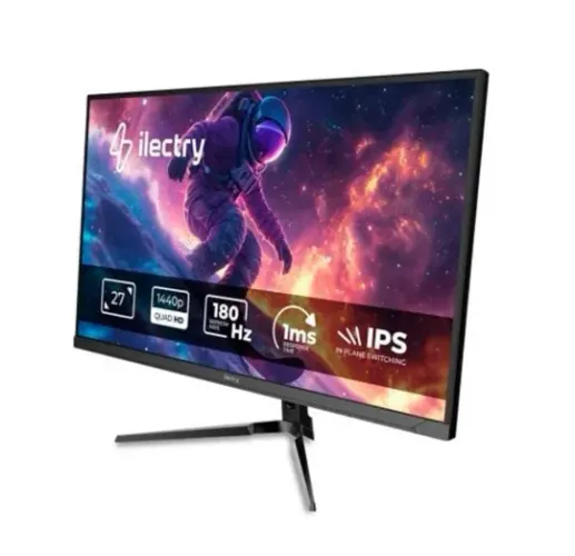 Monitor Gamer iLectry Vision 27" QHD 180Hz IPS 1ms - FreeSync / G-Sync Compatível