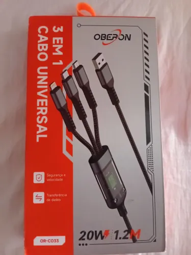 Cabo universal 3x1 oberon 20w