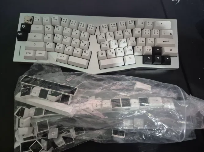 Keycaps akko asa bow hiragana