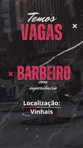 Vagas para barbeiro
