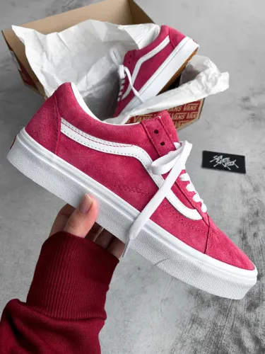 Tenis Vans Old Skool Pig Suede Marsala 37